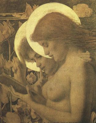 Louis Welden Hawkins The Haloes (mk19) oil painting picture